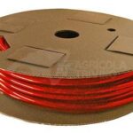 Tubo de nailon PA12 ø10mm, rojo (bobina 25m)