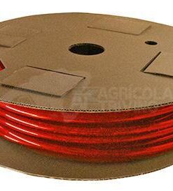 Tubo de nailon PA12 ø10mm, rojo (bobina 25m)