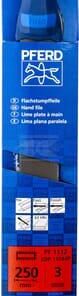 Lima plana fina 250 mm