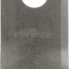 Cuchilla dcha. de segadora 93 x 48 x 3 mm orificio Ø 19 mm adecuada para PZ (paquete de 25 unidades) 2 Cuchilla dcha. de segadora 93 x 48 x 3 mm orificio Ø 19 mm adecuada para PZ (paquete de 25 unidades)