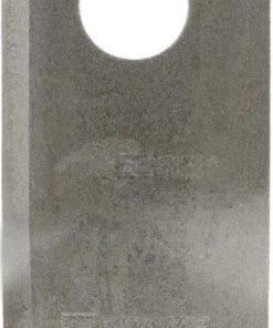 Cuchilla izda. de segadora 93 x 48 x 3 mm orificio Ø 19 mm adecuada para PZ (paquete de 25 unidades)