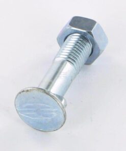 Tornillo de arado 11x50 2 muescas + tuerca