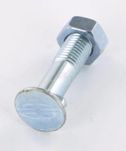 Perno y tuerca de arado M11x50 10,9, 2 puntas