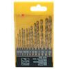 Juego de brocas Ø1.5-6.5mm, titanio (5 uds.) 2 Juego de brocas Ø1.5-6.5mm, titanio (5 uds.)