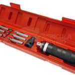 Juego de destornillador de impacto con cuadradillo de 1/2", 14 piezas, puntas sistema métrico