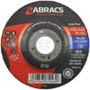 Disco abrasivo para metal de 115x6mm (10 uds.)