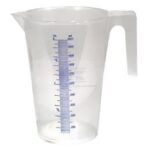 Jarra medidora plástico transp