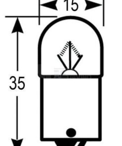 Bombilla 12V 5W (2 uds.) 3 Bombilla 12V 5W (2 uds.)