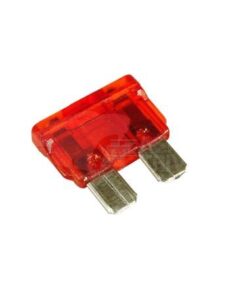 Fusible, cuchilla, 8A/10A máx., rojo (50 uds.)