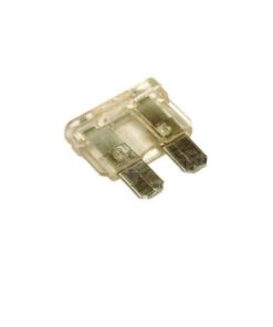 Fusible, cuchilla, 20A/25A máx., transparente (50 uds.)