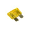 Fusible, cuchilla, 15A/20A máx., amarillo (50 uds.)