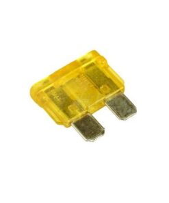 Fusible, cuchilla, 15A/20A máx., amarillo (50 uds.)