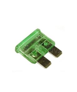 Fusible, cuchilla, 25A/30A máx., verde claro (50 uds.)