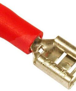 Terminal Faston H, rojo, 0.5-1mm² Ø6.4mm (50 uds.)