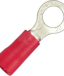 Terminal cable tipo ojal, rojo, 0.5-1.5mm² Ø5mm (50 uds.)