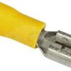 Terminal Faston H, amarillo, 4-6mm² Ø6.4mm (50 uds.)