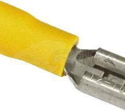 Terminal Faston H, amarillo, 4-6mm² Ø6.4mm (50 uds.)