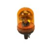 Faro destellante halógeno, ámbar, 12 V, fijación mástil flexible