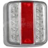 Unidad de luz posterior LED 12V 5 funciones + catadrióptico (4 uds.)