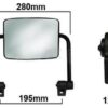 Conjunto retrovisor plano 2 Conjunto retrovisor plano