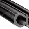 Goma acristalamiento 6mm, EPDM sólida/expandida 15mm grosor (50m)