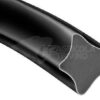 Goma acristalamiento de PVC negra (30m)