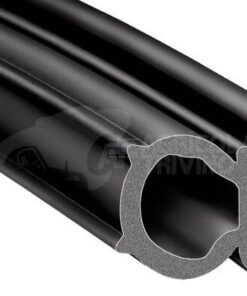 Goma acristalamiento 6mm, EPDM sólida/expandida 15mm grosor (10m)