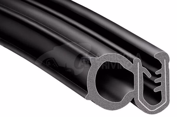 Goma acristalamiento 6mm, EPDM sólida/expandida 15mm grosor (10m) 1 Goma acristalamiento 6mm, EPDM sólida/expandida 15mm grosor (10m)