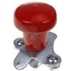 Pomo giratorio para volante, rojo