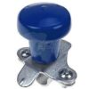 Pomo giratorio para volante, azul