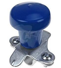 Pomo giratorio para volante, azul