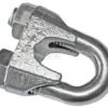 Sujetacables de acero 7/16" (20 uds.)