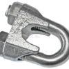 Agarre de cable de acero 3/4" (5 uds.)