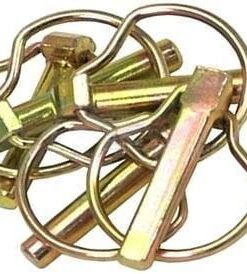 Pasador elástico seguridad-eje, 9.5x42mm Ø3/8" forma pera (paquete 25 uds.)