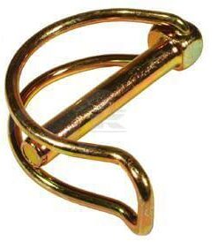 Pasador elástico seguridad-eje 1.1/2" 8x50mm, tipo "C" (25 uds.)