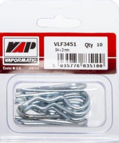 Clip en "R" Ø3x55mm (10 uds.) 5 Clip en