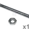 Perno carrocero DIN603 M8x120 (100 uds.)