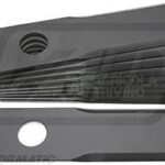 Cuchilla recta, lisa 190x50.8x3.2 Ø12mm (10 uds.)