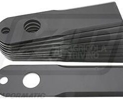 Cuchilla recta, lisa 190x50.8x3.2 Ø12mm (10 uds.)