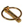 Pasador elástico seguridad-eje, 9.5x51mm Ø3/8" forma redonda (100 uds.)