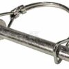 Pasador elástico seguridad-eje, 9.5x57mm Ø3/8" forma "D" (100 uds.)