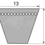 Cinturón de cuña
