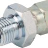 Adaptador 1/4" BSPx7/16" JIC