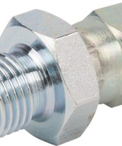 Adaptador 1/4" BSPx7/16" JIC
