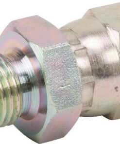 Adaptador 1/4" BSPx9/16" JIC