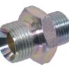 Adaptador recto BSP / métrico M-M 1/2" - M22