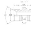 Acoplamiento M/M 3/4" B x M27x2 DIN 6149 8 Acoplamiento M/M 3/4" B x M27x2 DIN 6149