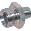 Adaptador derecho macho BSP/NPT 3/8 - 1/2