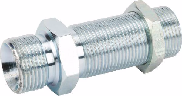 Racor paso mamparo M/M 3/4 BSP