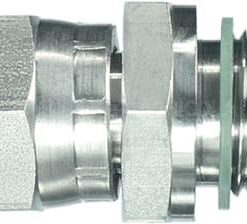 Adaptador recto M/H 1/4